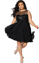 1 of 8 Sydneys Closet CE1817 Black