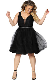 1 of 4 Sydneys Closet CE1818 Black