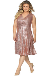 1 of 8 Sydneys Closet CE1901 Rose Gold