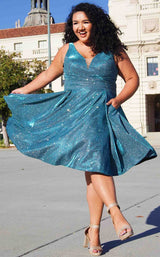 2 of 4 Sydneys Closet CE2005 Teal