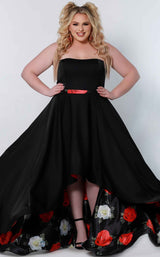 1 of 2 Sydneys Closet CE2203 Black Floral