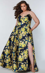2 of 5 Sydneys Closet CE2206 Yellow-Blossom