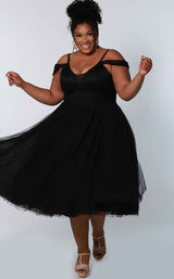 1 of 2 Sydneys Closet CE2208 Black