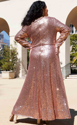 9 of 9 Sydneys Closet CE2302 Rose Gold