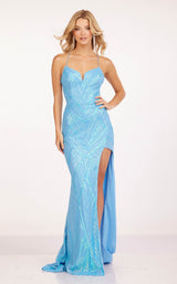 1 of 4 Cecilia Couture 2204 Dolphin-Blue