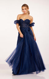 2 of 4 Cecilia Couture 2210 Navy