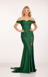 1 of 2 Cecilia Couture 2257 Emerald