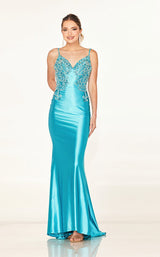 2 of 6 Cecilia Couture 2602 Turquoise