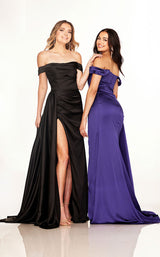 5 of 6 Cecilia Couture 2604 Black&Purple