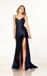 2 of 5 Cecilia Couture 2605 Navy