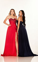 6 of 6 Cecilia Couture 2607 Red&Navy