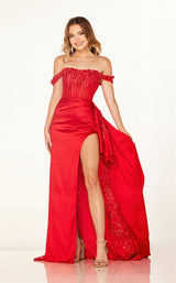 1 of 19 Cecilia Couture 2608 Red