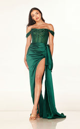 6 of 19 Cecilia Couture 2608 Emerald