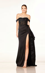 7 of 19 Cecilia Couture 2608 Black