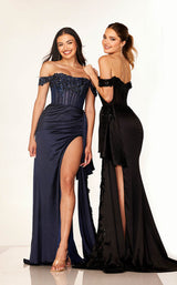 12 of 19 Cecilia Couture 2608 Navy