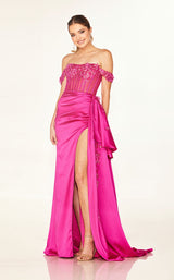 9 of 19 Cecilia Couture 2608 Fuchsia