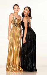 7 of 7 Cecilia Couture 2609 Gold&Black