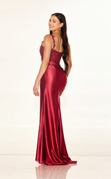 10 of 12 Cecilia Couture 2612 Burgundy