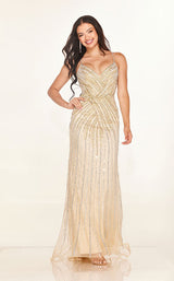 2 of 7 Cecilia Couture 2616 Champagne