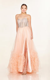 1 of 5 Cecilia Couture 2617 Peach