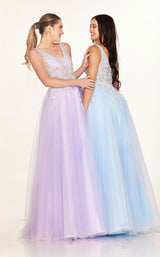 5 of 5 Cecilia Couture 2619 Lilac&Baby-Blue