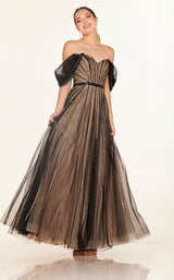 2 of 4 Cecilia Couture 2621 Black/Gold