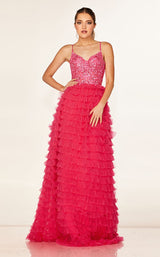 2 of 9 Cecilia Couture 2624 Hot Pink