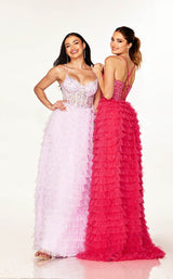 9 of 9 Cecilia Couture 2624 lilac&Hot-Pink