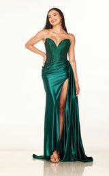 2 of 4 Cecilia Couture 2629 Emerald