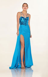 1 of 5 Cecilia Couture 2630 Turquoise