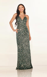 5 of 21 Cecilia Couture 2640 Forest Green