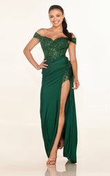 2 of 5 Cecilia Couture 2645 Emerald