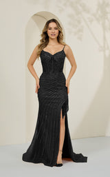 3 of 4 Cecilia Couture 8002 Black