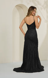 4 of 4 Cecilia Couture 8002 Black