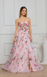 1 of 2 Cecilia Couture 8003 Blush Pink