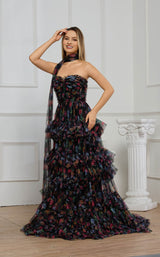1 of 7 Cecilia Couture 8004 Black