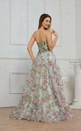 2 of 3 Cecilia Couture 8012 Sage