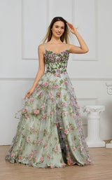 1 of 3 Cecilia Couture 8012 Sage