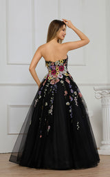 5 of 5 Cecilia Couture 8014 Black