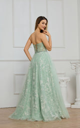2 of 6 Cecilia Couture 8015 Mint Green