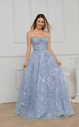 3 of 6 Cecilia Couture 8015 Baby Blue