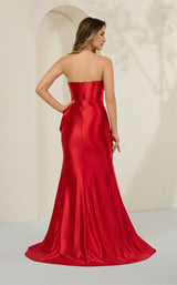 2 of 7 Cecilia Couture 8016 Red