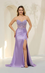1 of 6 Cecilia Couture 8018 Purple