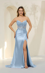 5 of 6 Cecilia Couture 8018 Ice Blue