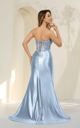 6 of 6 Cecilia Couture 8018 Ice Blue