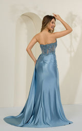 2 of 2 Cecilia Couture 8021 Dusty Blue