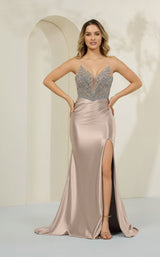 3 of 4 Cecilia Couture 8022 Champagne