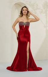 4 of 5 Cecilia Couture 8024 Red