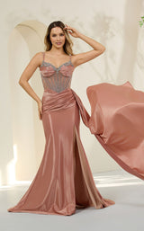 3 of 4 Cecilia Couture 8025 Champagne
