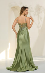 2 of 6 Cecilia Couture 8026 Pistachio